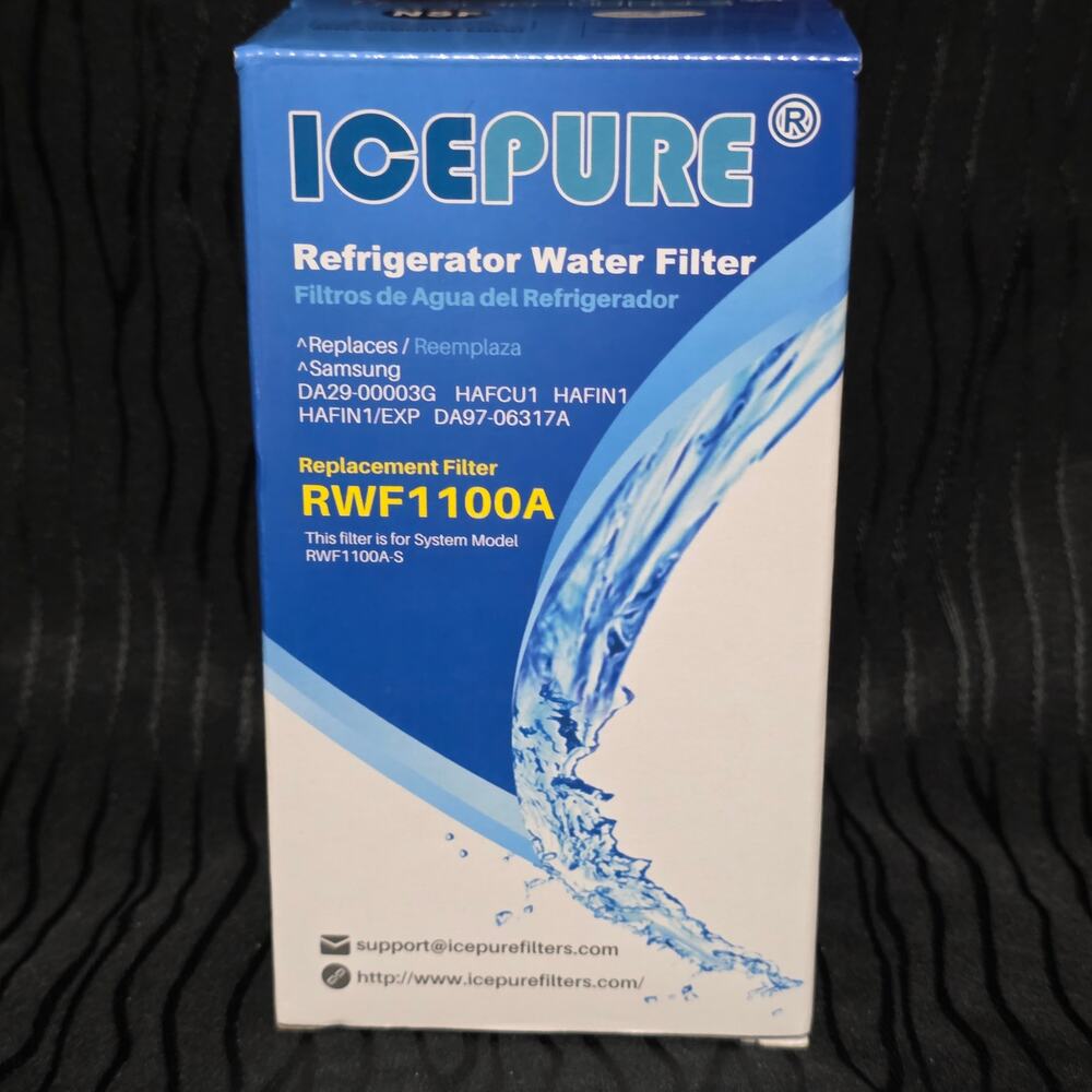 IcePure RWF1100A Refrigerator Water Filter (Replaces Samsung DA29-00003G / HAF-C